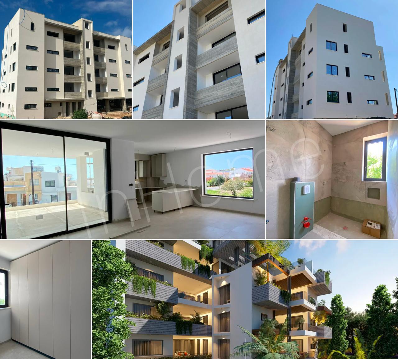 2-спальная квартира в city center, paphos