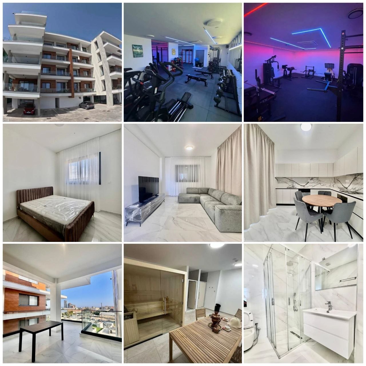 2-спальная квартира в germasogeia, limassol
