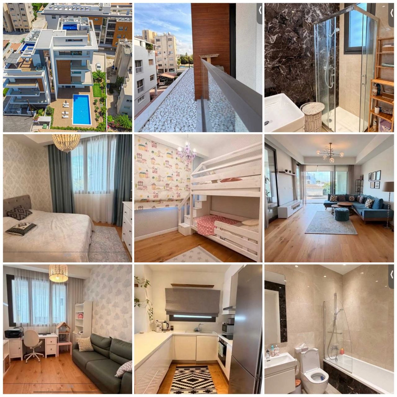 3‑спальная квартира в Germasogeia, Limassol