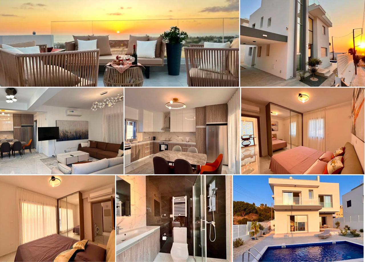 3-спальная вилла в paphos