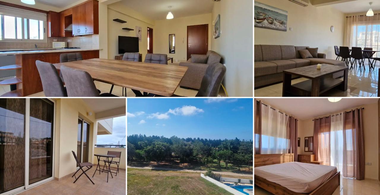 2-спальная квартира в neapolis, paphos