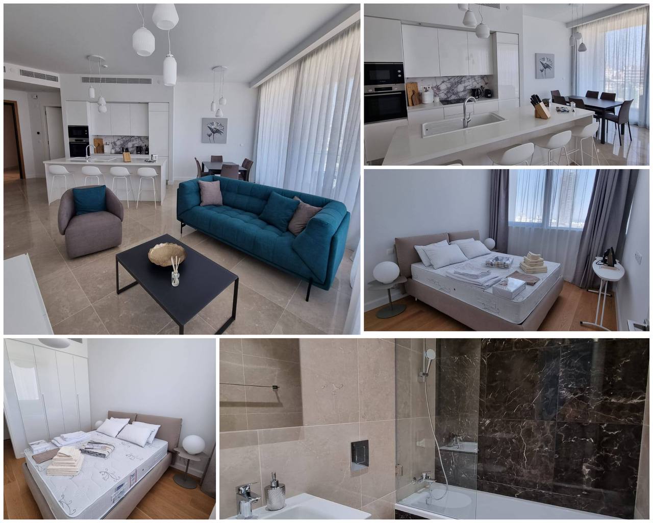 2-спальная квартира в germasogeia, limassol