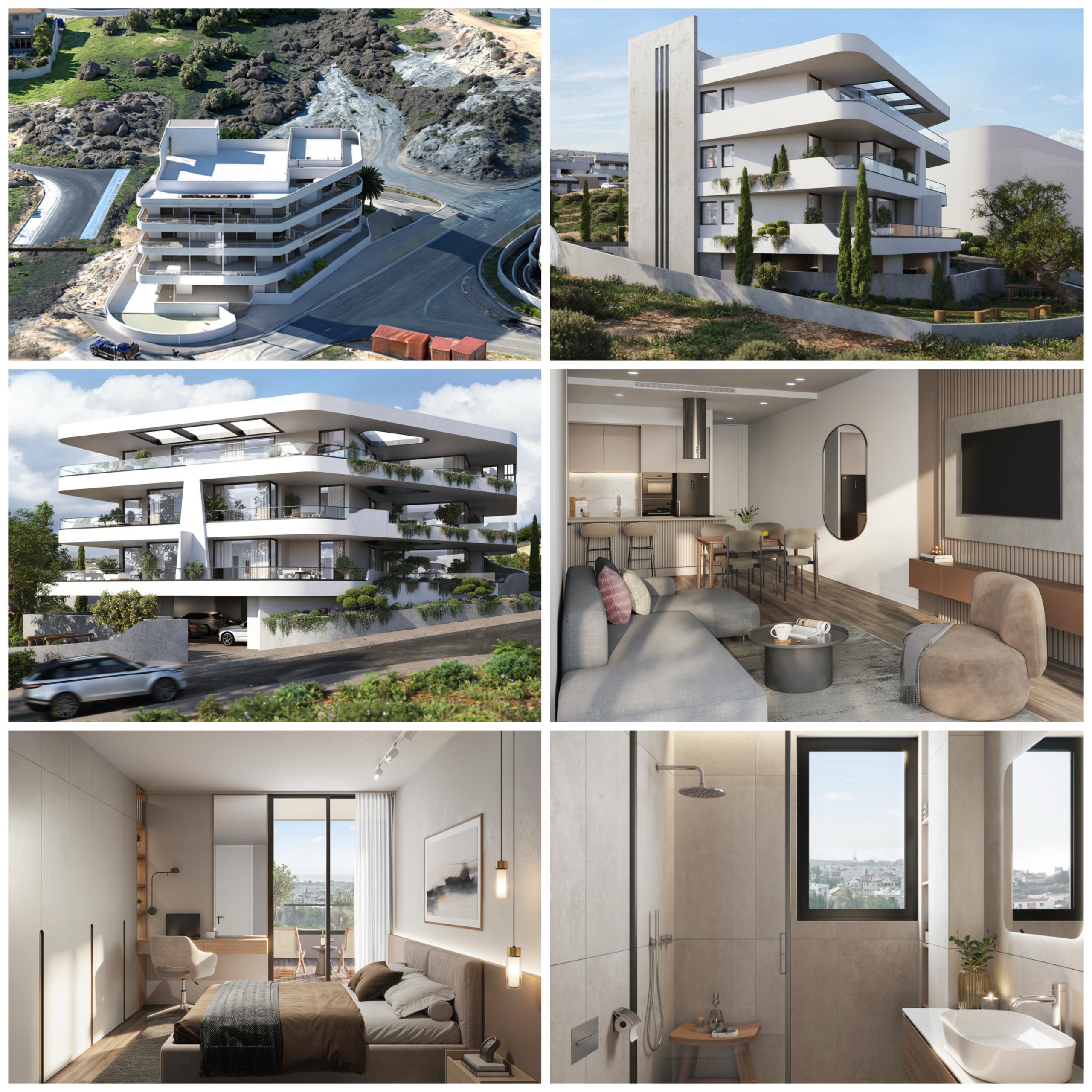 2-спальный объект в agios athanasios, limassol