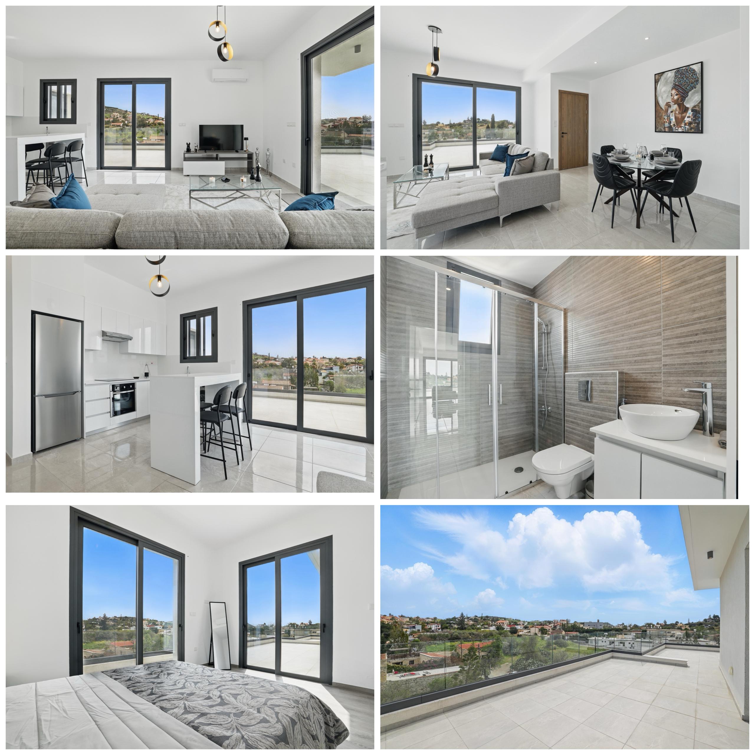 3-Bedroom Penthouse in Parekklisia, Limassol