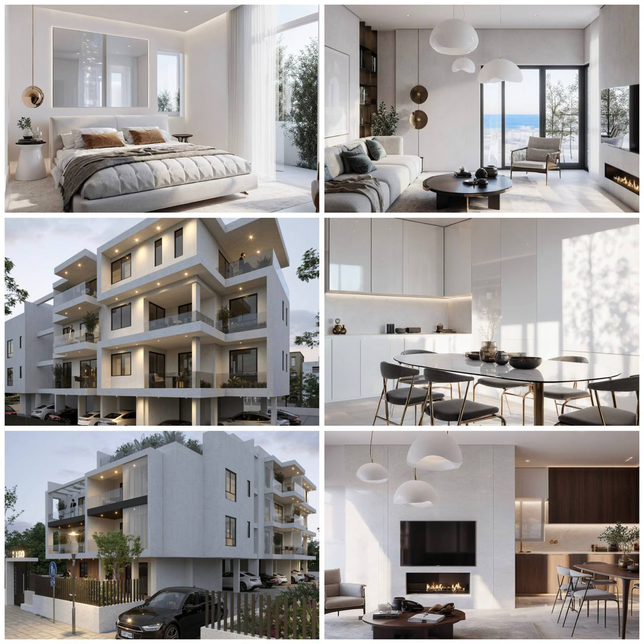 1-спальные апартаменты на кипре