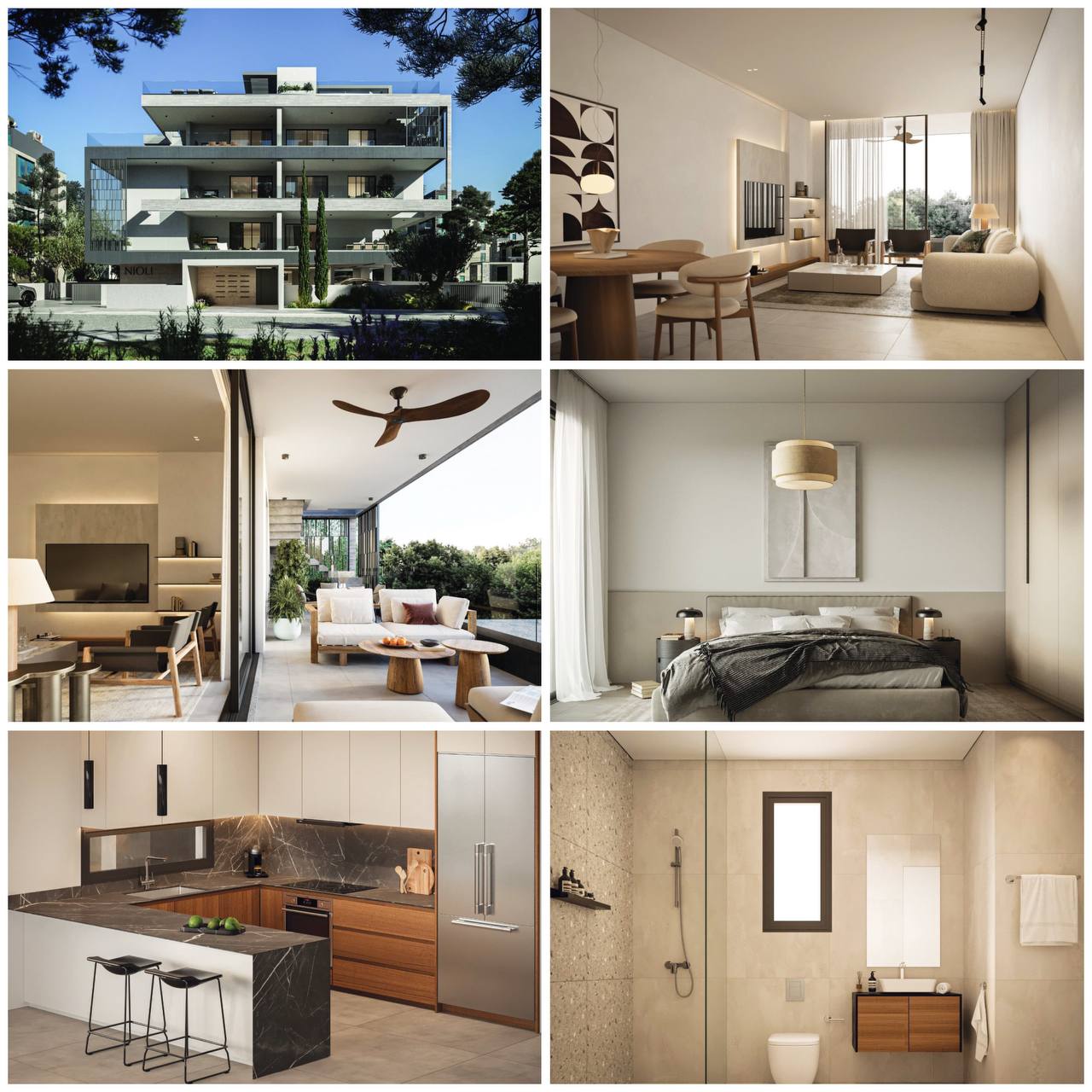 3-спальные апартаменты в Ларнаке