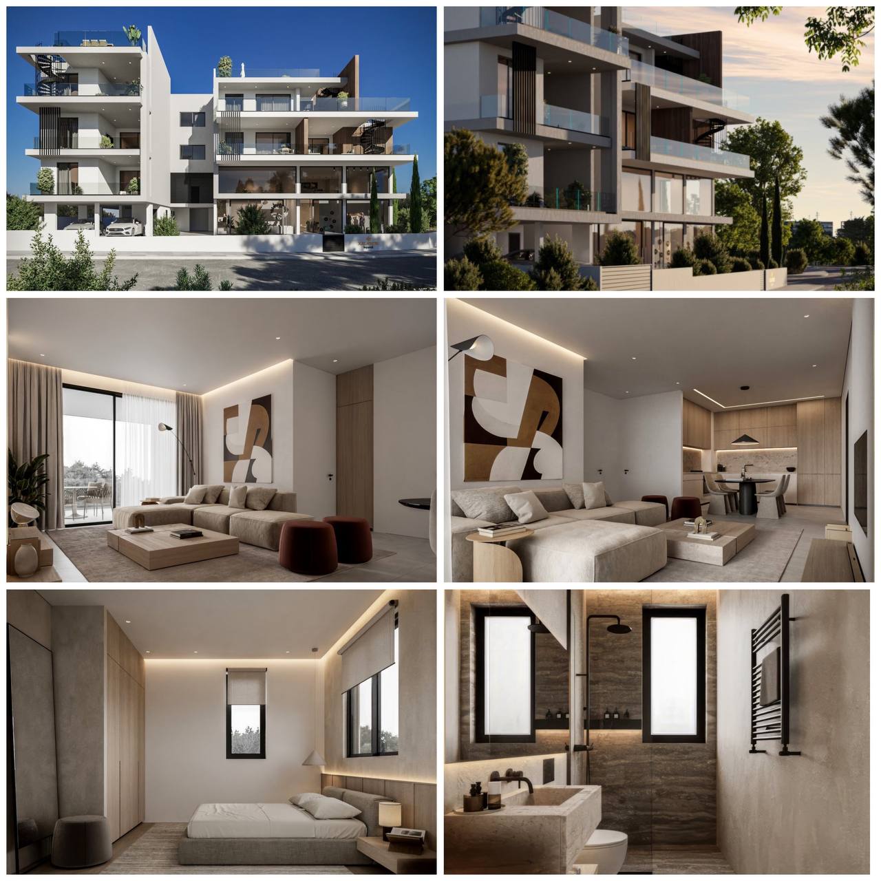 3-спальные апартаменты в Ларнаке