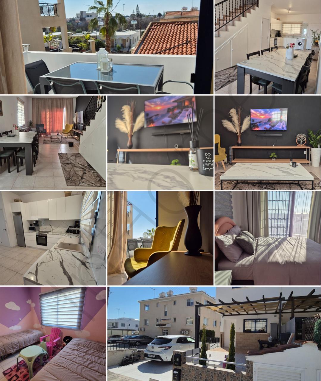 2-спальный таунхаус в Като Пафос, Пафос