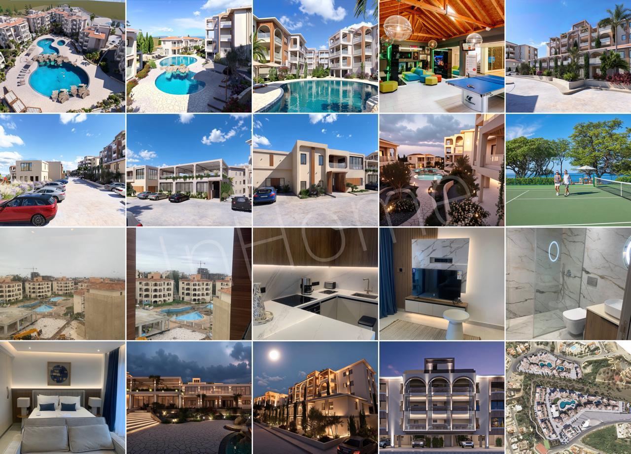 1-комнатная студия в Хлорака, Пафос