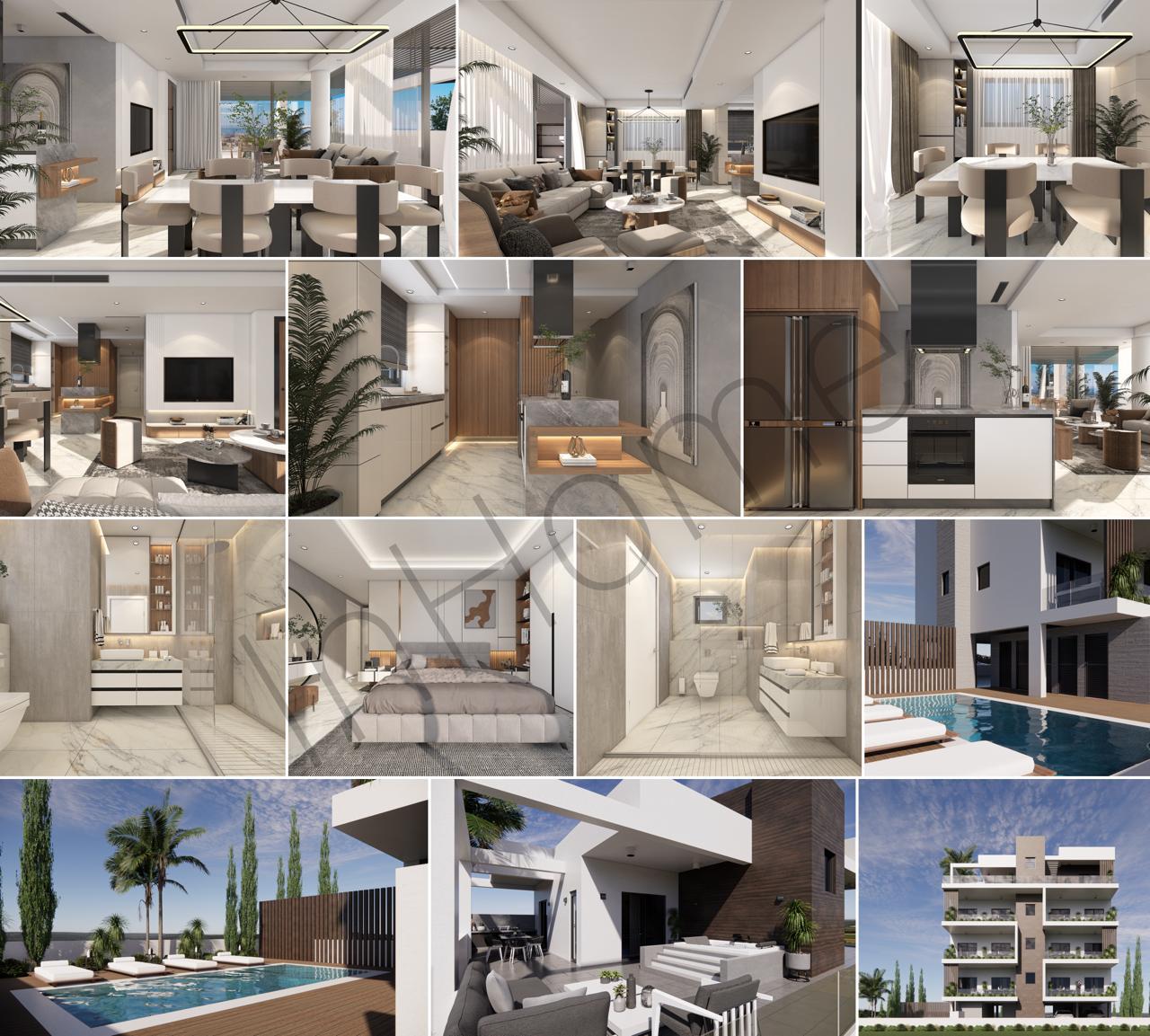 3‑спальный пентхаус в Universal, Пафос