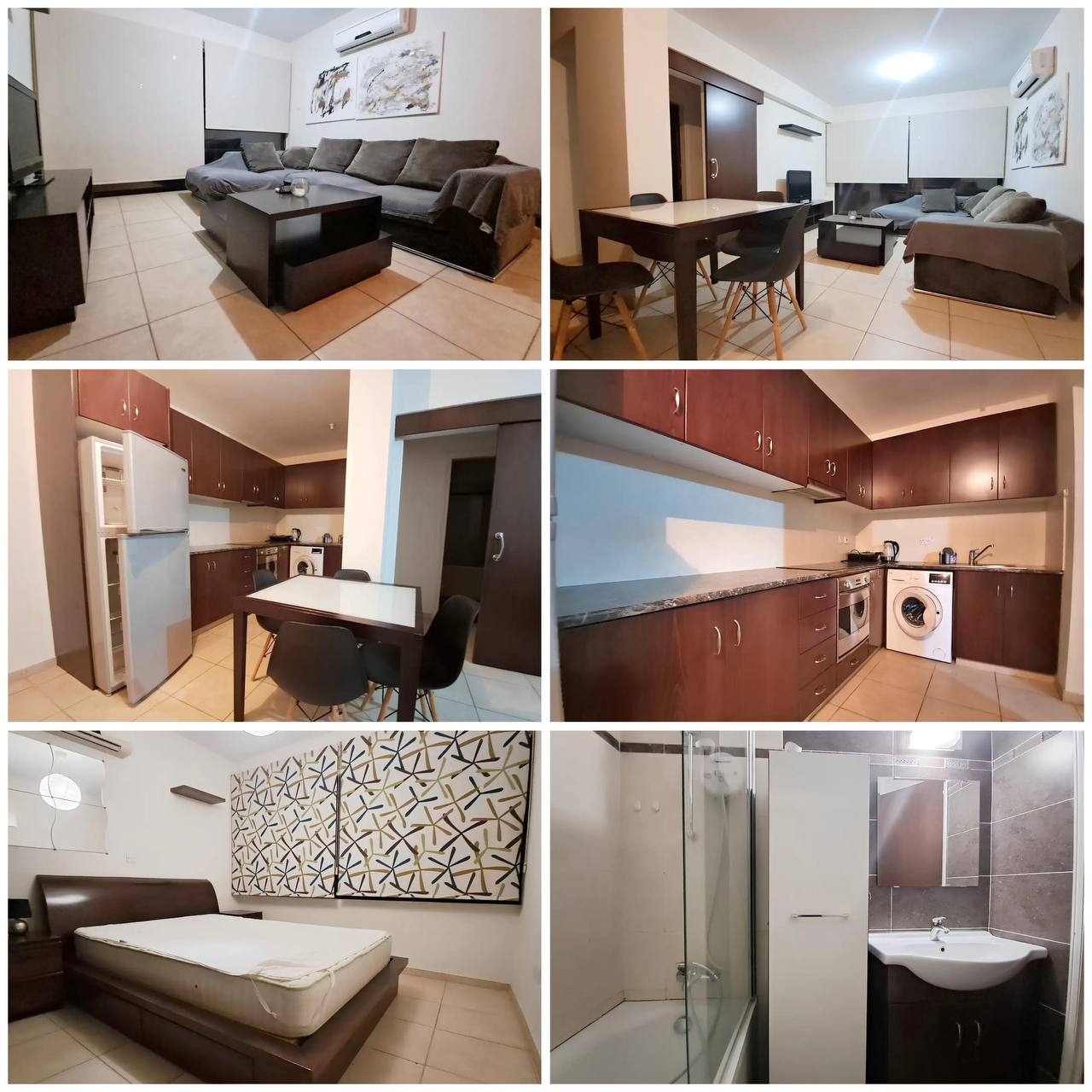 Апартаменты с 1 спальней в Ларнаке