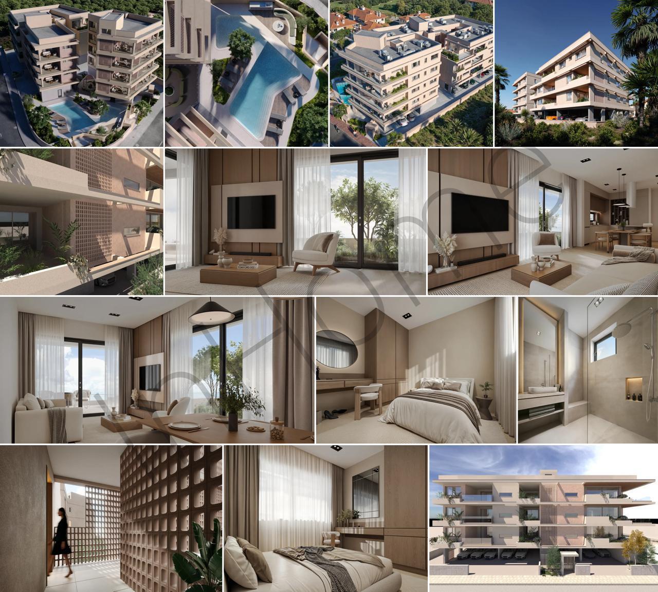 3‑спальная недвижимость в центре города Пафоса