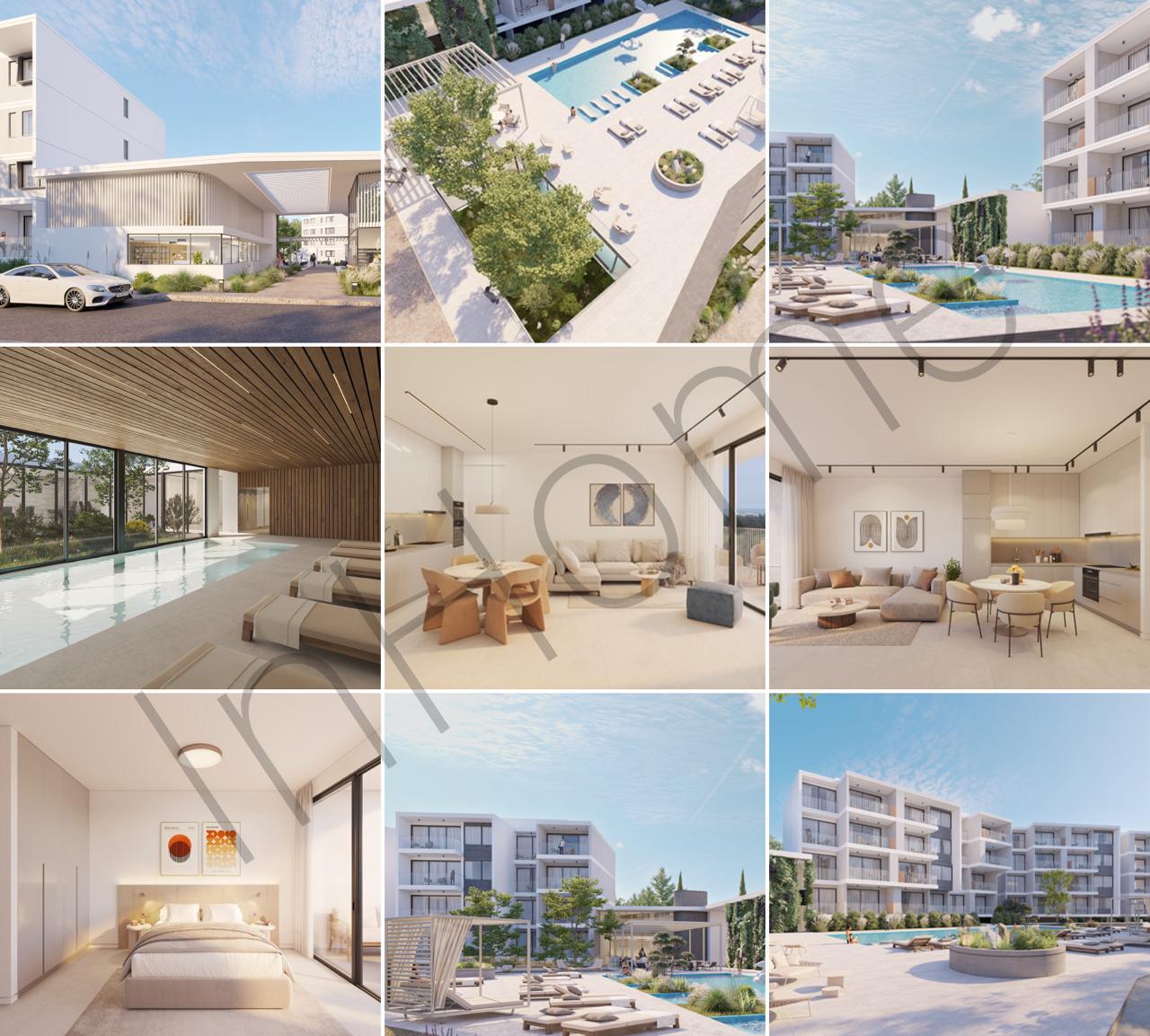 3-спальные апартаменты в universal, paphos
